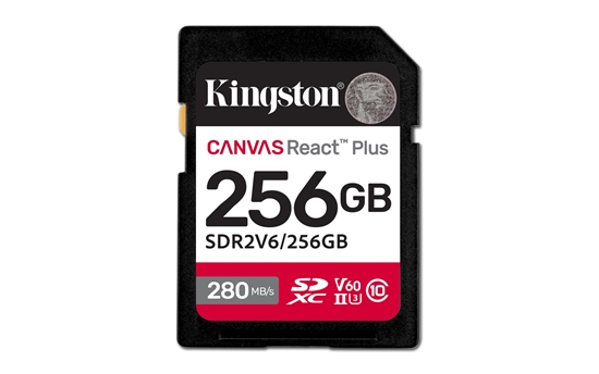 Picture of Kingston SDXC 256GB Canvas React Plus