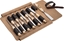 Attēls no Kirschen Leather roll-up bag, empty 12 compartments