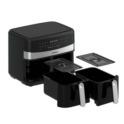 Attēls no Klausberg digital 9l double basket air fryer, KB 7573