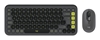 Picture of Klaviatūra + Pele Logitech POP ICON COMBO Graphite Green US