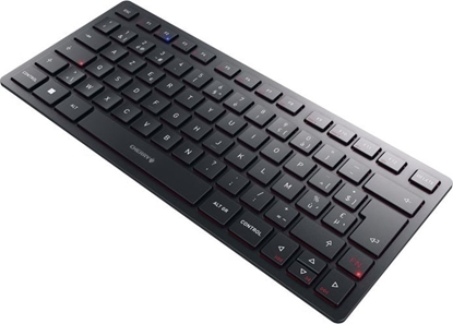 Picture of Klawiatura Cherry CHERRY KW 9200 MINI klawiatura USB + RF Wireless + Bluetooth AZERTY Belgijski Czarny