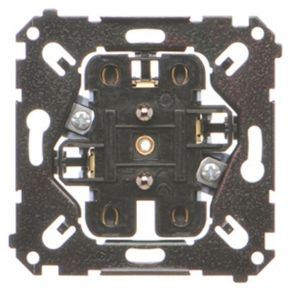 Изображение Kontakt-Simon Simon 55 Gniazdo wtyczkowe podwójne z uziemieniem (mechanizm) 16 A, 250 V~, szybkozcza, czarna rama SGZ2CMR