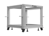 Picture of LANBERG Open rack 19inch 9U 600X600