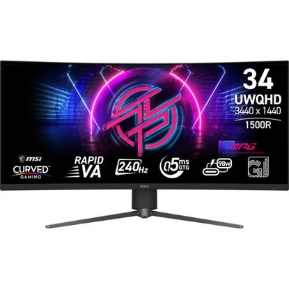 Изображение LCD Monitor|MSI|34 "|3440 x 1440 pixels|Native aspect ratio 21:9|LCD|MPG346CQRFX24