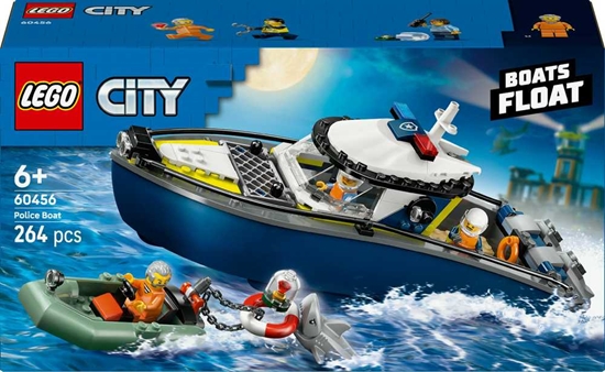 Изображение LEGO - LEGO City - Police Boat Chase (60456)