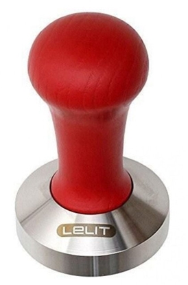 Picture of Lelit Tamper PLA471R do ubijania kawy - 57 mm, czerwone drewno