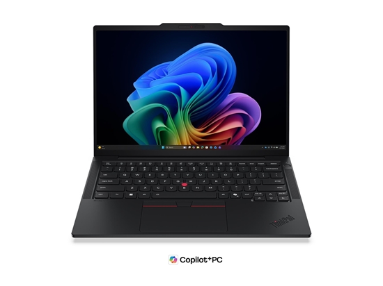 Изображение Lenovo ThinkPad T14s G7 Intel | Black | 14 " | IPS | WUXGA | 1920 x 1200 pixels | Anti-glare | Intel Core Ultra 7 | 355 | 32 GB | Soldered LPDDR5X | Solid-state drive capacity 1000 GB | Intel Graphics | Windows 11 Pro | 802.11be | Bluetooth version 5.4 | 