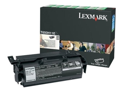 Picture of Lexmark T650H11E toner cartridge 1 pc(s) Original Black