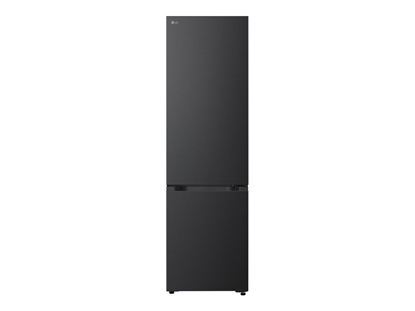 Изображение LG Refrigerator | GBBS726CEV | Energy efficiency class C | Free standing | Combi | Height 203 cm | Fridge net capacity 262 L | No Frost system | Freezer net capacity 113 L | Display | 34 dB | Essence Black Steel