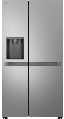 Изображение LG Refrigerator | GSLC41PYPE | Energy efficiency class E | Free standing | Side by side | Height 179 cm | Fridge net capacity 420 L | Freezer net capacity 221 L | Display | 36 dB | Grey