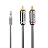 Picture of Lindy 0.5M PHONO AUDIO CABLE, CROMO LINE