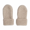 Изображение Lodger Mittens Folklore Merino vilnas bērnu cimdiņi, Beige, 0-12m