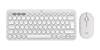 Picture of Logitech Pebble 2 Combo keyboard Mouse included RF Wireless + Bluetooth QWERTY US International White