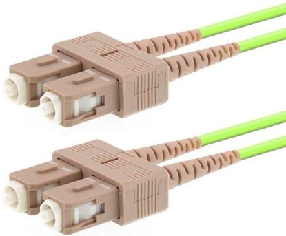 Attēls no LOGON LOGON PROFESSIONAL Fiber Patch Cable 50/125 - SC/SC 2m - OM5 - Kabel - Netzwerk (AL5SCSC02I/5I)