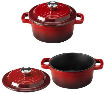 Изображение Lumarko Gusskönig Wypiekany 6× 300ml Mini Dutch Oven Set