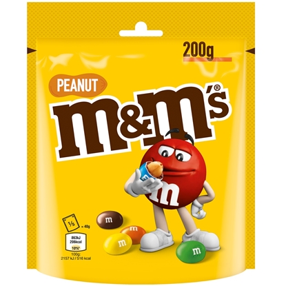 Изображение M&M's Peanut pouch bag 200g