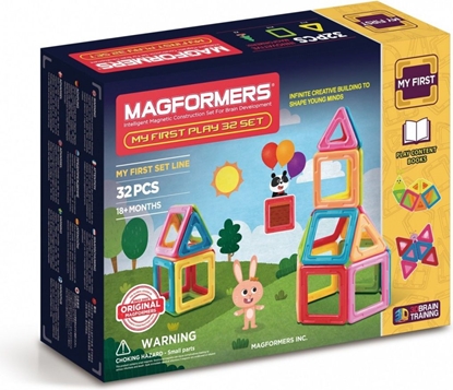 Picture of Magformers 32 elementy. My first (GXP-593214)