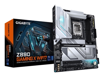 Picture of Mainboard|GIGABYTE|Intel Z890|LGA 1851 (Socket V1)|ATX|RAM DDR5-SDRAM|4xSlots|Wi-Fi Yes|Bluetooth Yes|1xPCI Express x16 slots|4xNumber of M.2 (M) slots|Z890GAMINGXWIFI71.1