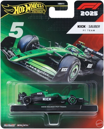 Attēls no Mattel Hot Wheels Formua 1 2025 Sauber Gabriel Bortoleto JKD89