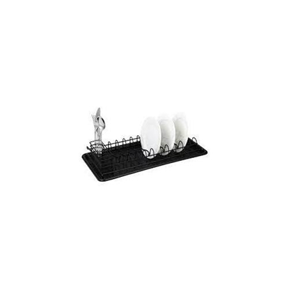 Picture of Metal black wire dish dryer,coated with anti-slip silicone Kinghoff KH 1479