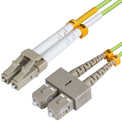 Picture of MicroConnect Microconnect FIB561010 kabel InfiniBand / wiatowodowy 10 m LC SC Zielony