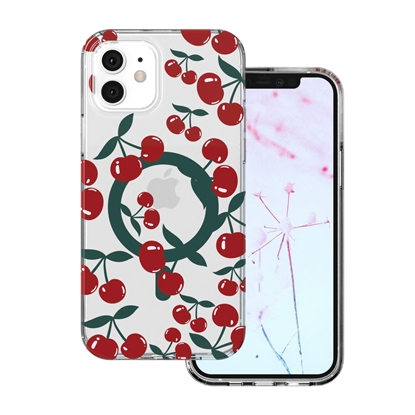 Изображение Mocco Cherry Mag Back Case for Apple iPhone 12 / 12 Pro