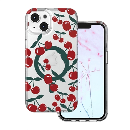 Изображение Mocco Cherry Mag Back Case for Apple iPhone 15