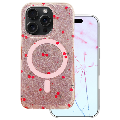 Изображение Mocco Cherry Mag Back Case for Apple iPhone 15 Pro