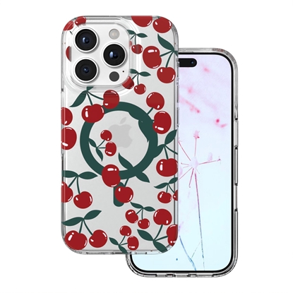 Изображение Mocco Cherry Mag Back Case for Apple iPhone 16 Pro