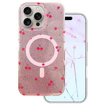 Изображение Mocco Cherry Mag Back Case for Apple iPhone 16 Pro Max