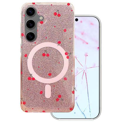 Изображение Mocco Cherry Mag Back Case for Samsung Galaxy S24 / S25