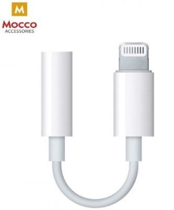 Attēls no Mocco MMX62ZM/A (A1749) 3.5 mm to Lightning Audio Adapter for Apple (Analog)