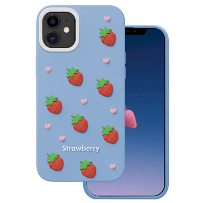 Attēls no Mocco Strawberry Back Case for Apple iPhone 11