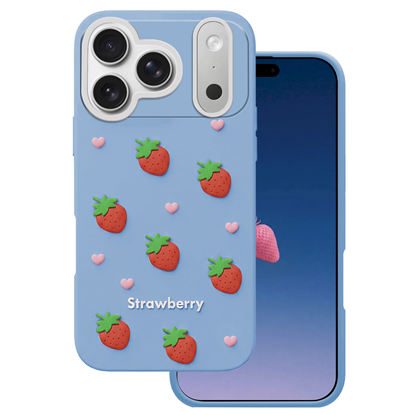 Attēls no Mocco Strawberry Back Case for Apple iPhone 17 Pro Max