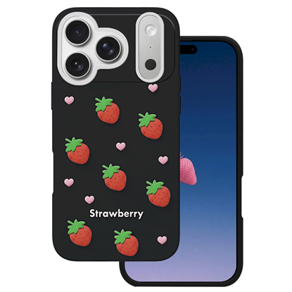 Attēls no Mocco Strawberry Back Case for Apple iPhone 17 Pro Max