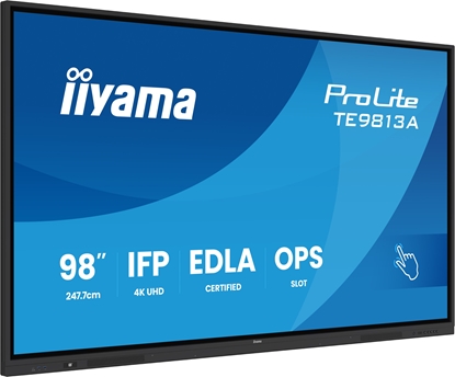 Picture of Monitor iiyama IIYAMA 247.7cm(98") TE9813A-B2AG 16:9 Touch 2xHDMI+2xUSBC-C wysyka