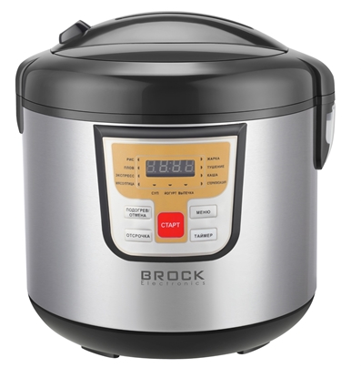 Изображение Multicooker BROCK MC 1000 5L, 11 prog. 900W (control panel in Russian)