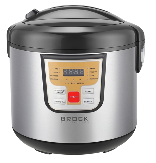 Picture of Multicooker BROCK MC 1000 5L, 11 prog. 900W (control panel in Russian)