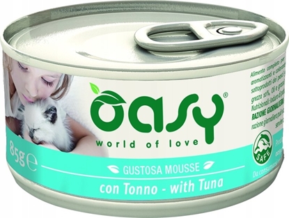 Attēls no Oasy OASY KOT MOUSSE TUNCZYK 85G PUSZKA OKM-2894