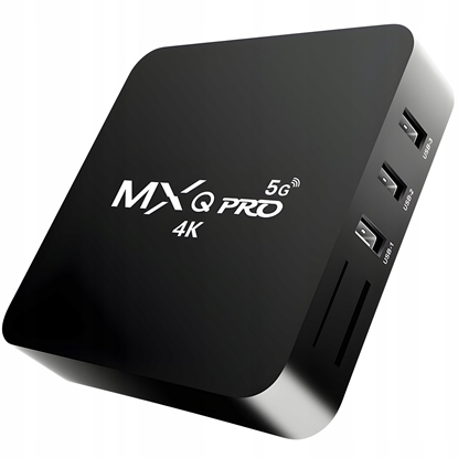 Picture of Odtwarzacz multimedialny Retoo M024E SMART TV BOX 8GB MXQ PRO 4K DEKODER ANDROID 7.1 -E139