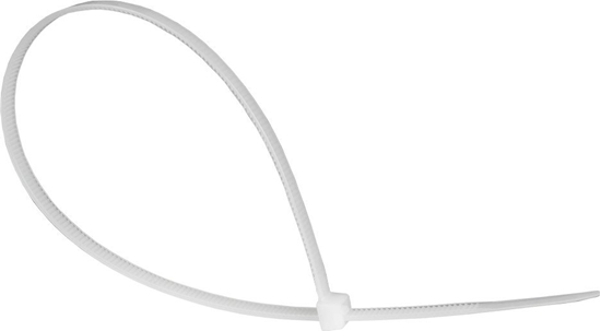 Picture of Organizer Alcasa Alcasa KAB-25T48 opaska kablowa Zwalniana opaska kablowa Nylon Przezroczysty 100 szt.