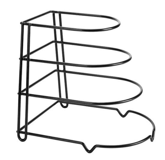 Picture of Organizer, 25.5 × 21.5 × 27.5 cm, 4-tier frying pan rack, Kinghoff steel, KH 1582