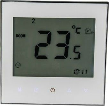 Picture of Ospel Regulator temperatury podtynkowy programowalny z ekranem dotykowym 5-45stopni IP20 biay RTD-02 MTC10000289