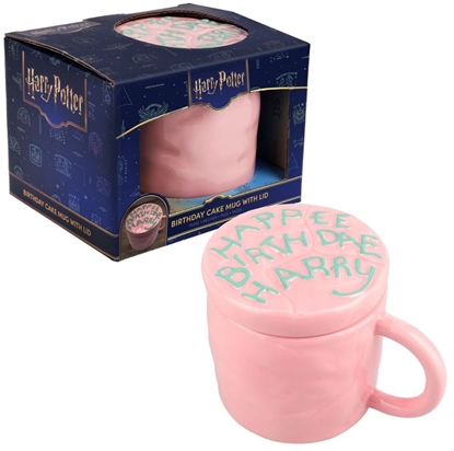 Picture of Paladone PALADONE Harry Potter Kubek z pokrywk - Happee Birthdae Harry