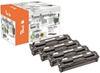 Picture of Peach 111916 tonera kārtridžs 4 pcs Saderība Melns, Tirkīzzils, Fuksīns, Dzeltens