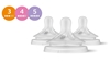 Picture of Philips Avent Natural  Response  barošanas pudeļu silikona knupīšu komplekts (3 gab.)