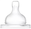 Изображение Philips Avent Pretkoliku barošanas pudeļu silikona knupīši, ātras plūsma, 6M+ (2 gab.)