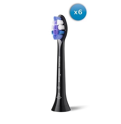 Picture of Philips Sensitive HX6056/88 Electric toothbrush heads 6 pcs / black