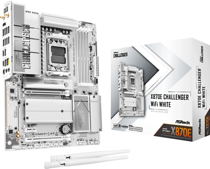 Изображение Pyta gówna ASRock X870E CHALLENGER WIFI WHITE
