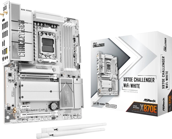 Picture of Pyta gówna ASRock X870E CHALLENGER WIFI WHITE